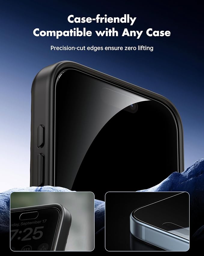 UNBREAKcable 2 Pack Privacy Screen Protector for iPhone 11 Pro Max/Xs Max Shatterproof Tempered Glass [True 28°Anti Spy] [9H Hardness] [Easy Installation] Protector for Apple 6.5