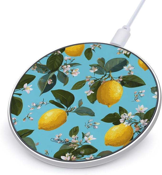 Lemon Wireless Charger Portable Charging Pad | LightweightAll Smartphone