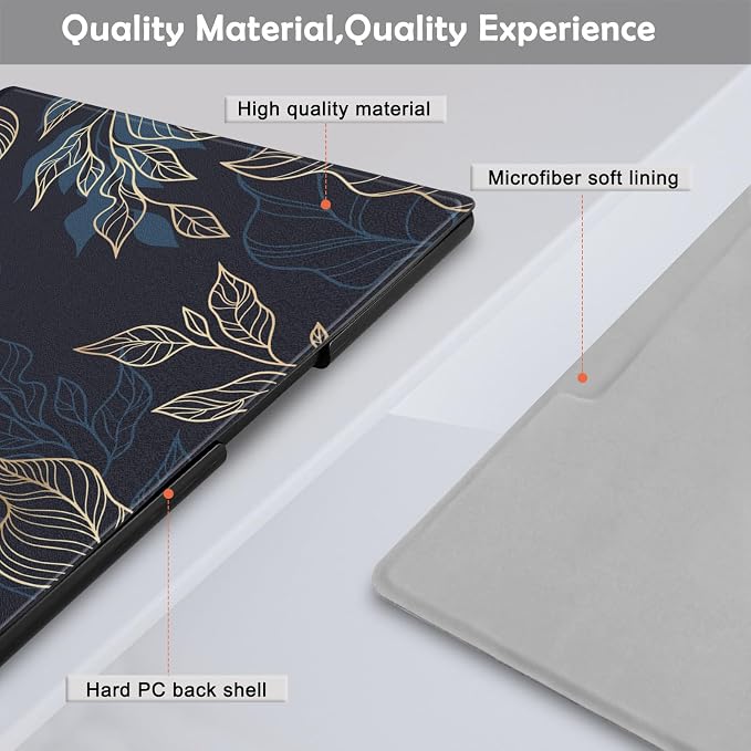Case for Remarkable 2 Paper Tablet 10.3 2020 ReleasedLightweight and Hard Back Shell Protective Book Folio Cover with Built-in Pen HolderComes with Remarkable 2 Pen Tips.