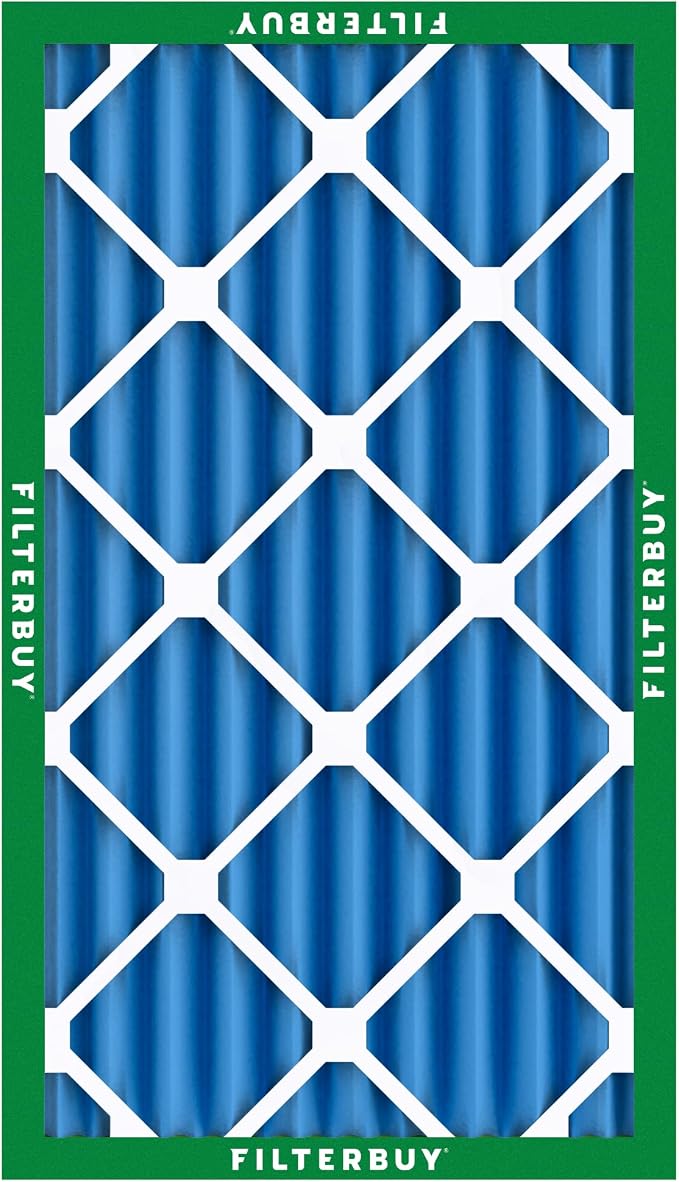 Filterbuy 12x20x4 Air Filter MERV 13 Optimal Smoke & Allergy Defense,