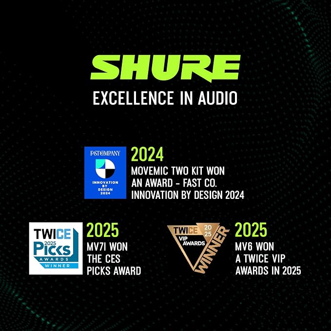 Shure SE215 PRO Sound Isolating Wired Earbuds - Black | Professional in-ear monitors with deep bass single dynamic driver secure fit detachable cable and carrying case
