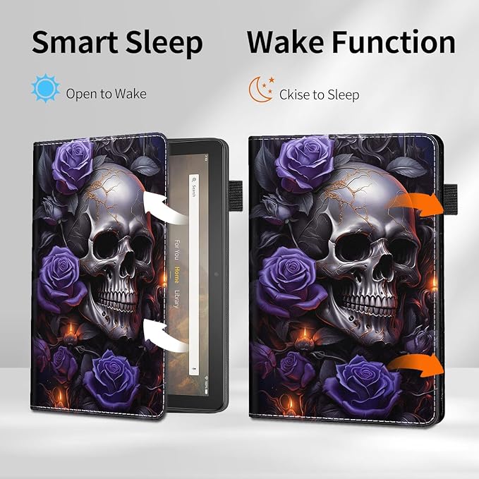 Case for Amazon Kindle Fire Max 11 Tablet (13th Generation 2023 Release) - Slim Fit Standing Cover with Auto Sleep/Wake for All-New Fire 11 Max Tablet，Enchanted Forest 2
