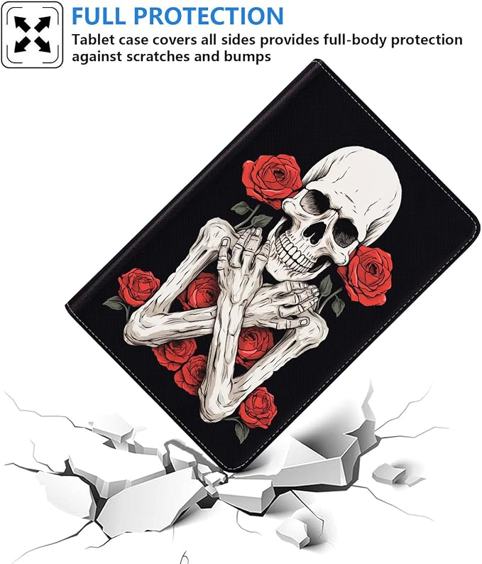 Case for iPad 6th/5th Generation (2018 2017 Model 9.7 Inch) iPad Air 2/Air 1 (9.7 Inch) Slim PU Leather Stand Folio Cover with Auto Wake Sleep African Woman Wolf