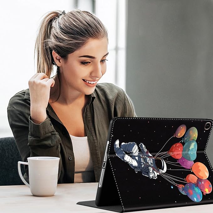 Case for New iPad (A16) 11th Generation 11 Inch 2025for iPad 10th Generation 2022 10.9 Inch Multi-Angle Stand Smart Cover Shockproof with Auto Wake/Sleep Baby Dragon