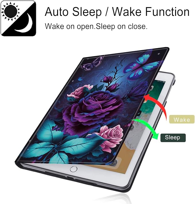 for Samsung Galaxy Tab S6 Lite Case 2022/2020 Release with Adjustable Stand &amp Auto Wake/Sleep Feature Smart Protect Cover Case for Samsung Tab S6 Lite 10.4 inch - American Flag