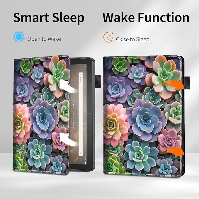 Case for Amazon Kindle Fire Max 11 Tablet (13th Generation 2023 Release) - Slim Fit Standing Cover with Auto Sleep/Wake for All-New Fire 11 Max Tablet Peach Blossom