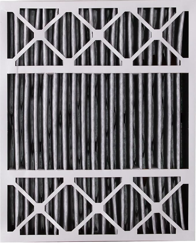 Nordic Pure 20x25x5 Lennox X6673 X6675 Replacement Air Filter MERV 8 + Carbon 1