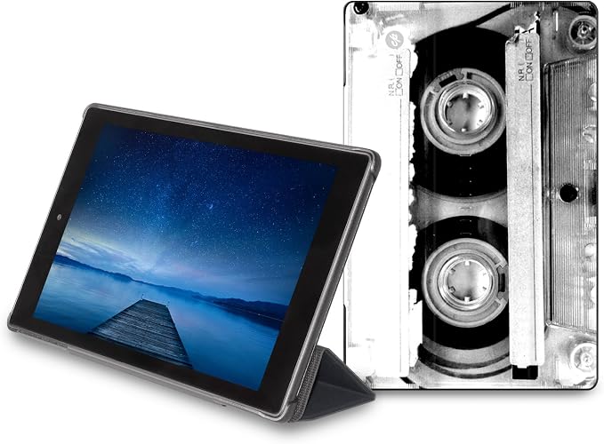 caseable Fire Tablet Cover with Blossom Bird Design