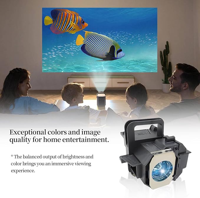 SORNEICDR ELP LP49 Replacement Projector Lamp Bulb Compatible with Epson powerLite Home Cinema 8350 8345 8500ub 8700ub 8100 6100 6500ub