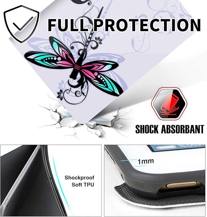 for 10.1 Amazon Fire HD 10 Tablet (13th Generation 2023 Release)PU Leather Multi-Angle Anti Slide Stand Cases with Auto Wake/SleepAnimals Dog Paws Galaxy