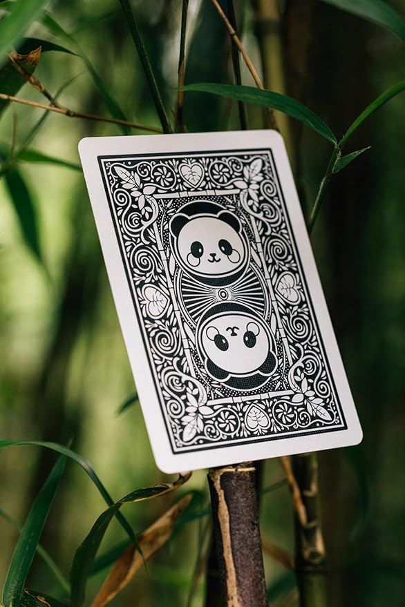 Bicycle Panda Playing Cards, Cute Animal Playing Cards, 1 Deck