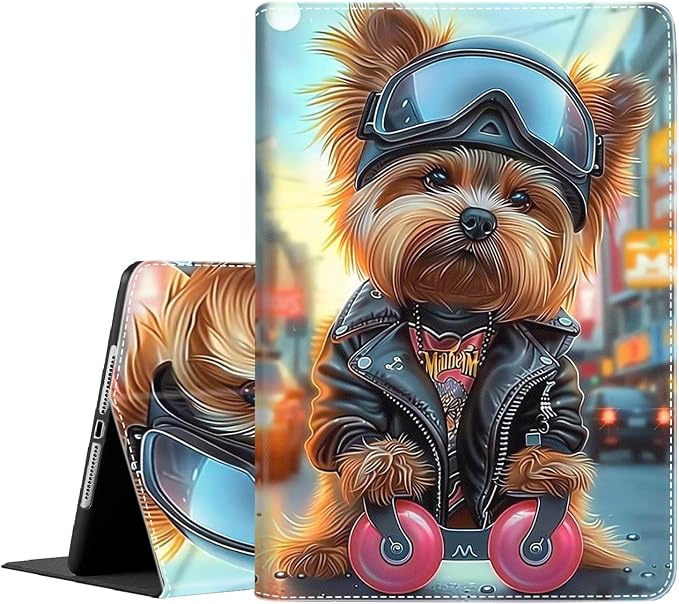Case for iPad 9th/8th/7th Generation 2021/2020/2019 iPad 10.2 Inch Also Fit iPad Air 3th Gen 2019/iPad Pro 10.5 inch，Standing Cover with Auto Sleep/WakeCute Black Cat