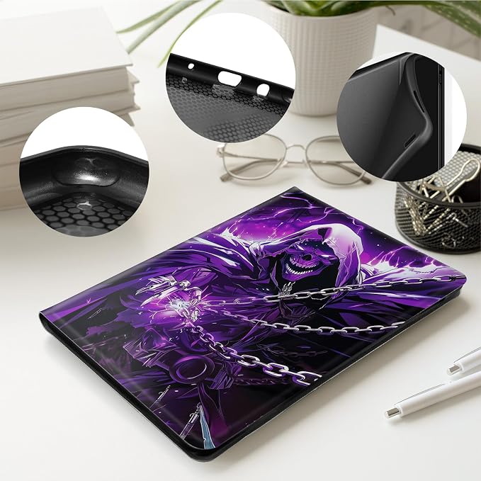 Case for All-New 7 Kindle Paperwhite 12th Gen 2024 &amp Kindle Colorsoft Signature EditionPU Leather Cover with Auto Sleep Wake FeatureAmerican Flag Eagle