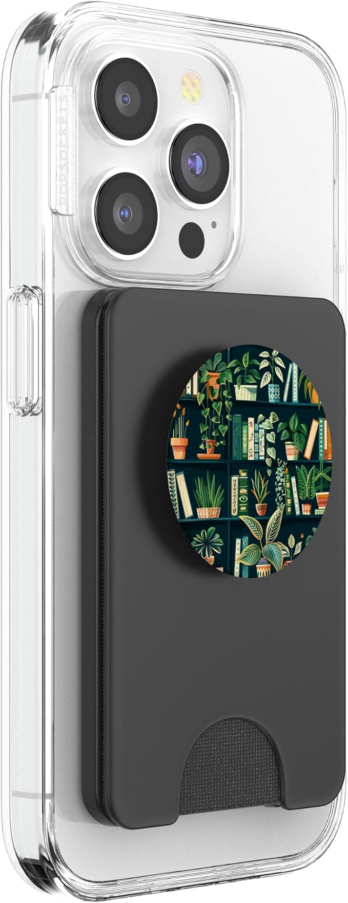 Book Shelves Reading Plants Library Book Lover PopSockets PopGrip for MagSafe