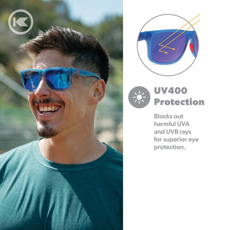 Knockaround Torrey Pines Sport Polarized Sunglasses for Men & Women - UV400 Protection - Running