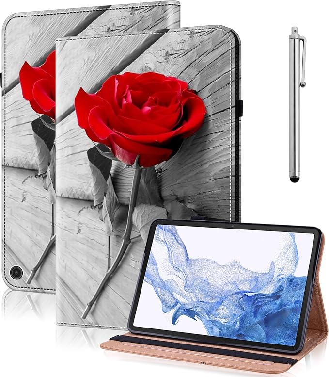 Case for Amazon Fire HD 10 and 10 Plus Tablet (13th/11th Generation 2023/2021 Release)PU Leather Slim Fit Folding Stand Cover - Brown Owl