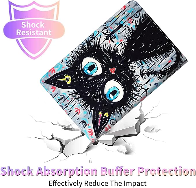 Case for iPad 11 inch (A16) 2025 for 10th Generation 10.9'' 2022 Durable Shockproof Protective Cover for iPad 11th/10 th Gen ，Blue Dragon