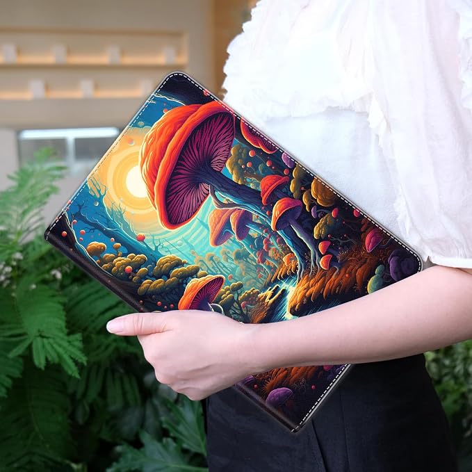 Case for iPad 10.2/10.5，iPad 9th/8th/7th Gen，for iPad 10.2 inch 2021/2020/2019/iPad Air 3rd Gen/Pro 10.5 - Slim Fit Standing Cover with Auto Sleep/Wake，Frog Playing Guitar
