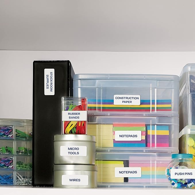 Avery Easy Peel Address Labels, Inkjet Printers, White, 1" x 2-5/8", Box of 750 Labels (08160)
