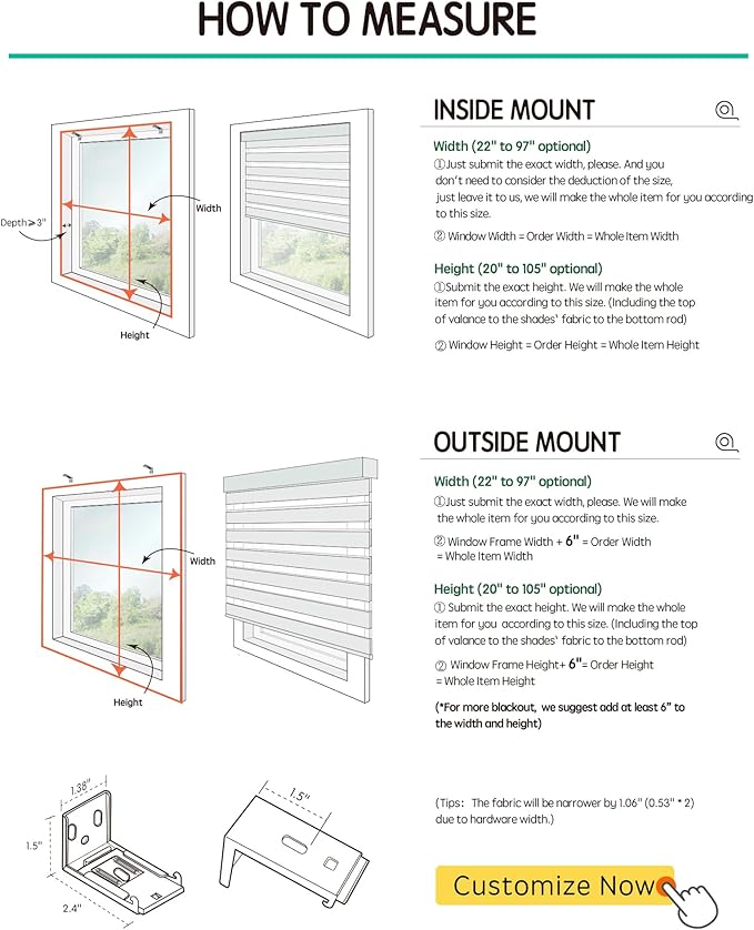 Yoolax Motorized Zebra Blinds Works with Alexa, Motorized Blinds with Remote Custom Size, Privacy Electric Zebra Shades for Windows (80% Shading White)