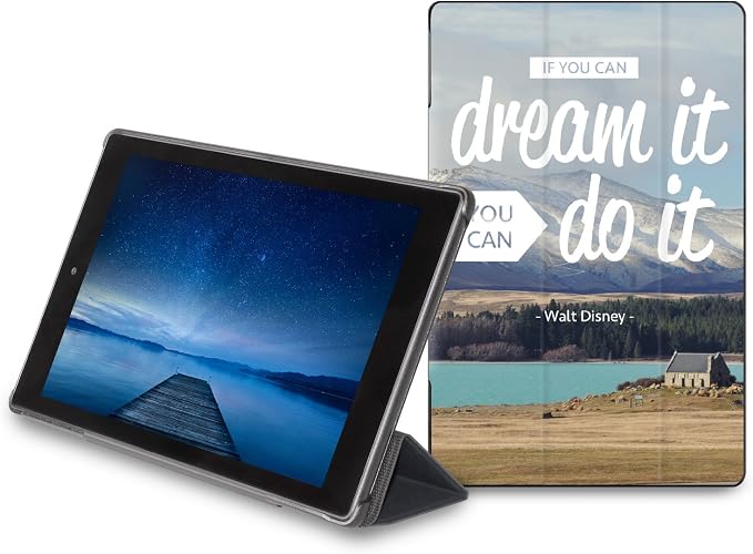 caseable Fire Tablet Cover with Blossom Bird Design