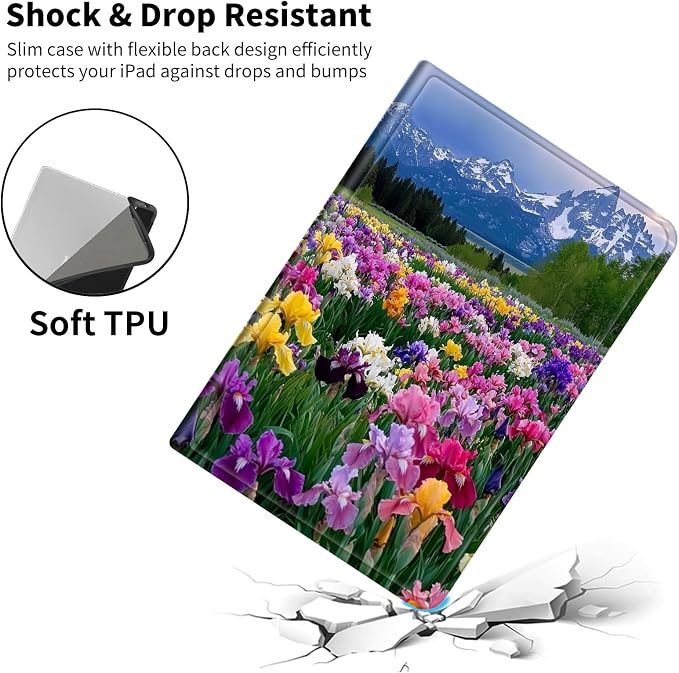Case for iPad (A16) 11th Generation 11 Inch (2025)/ iPad 10th Generation 10.9 inch 2022Slim PU Leather Smart Cases Covers with Auto Wake/Sleep-Beast Roared