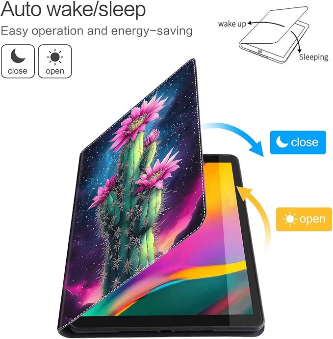 Case for New iPad (A16) 11th Generation 11 Inch 2025 for iPad 10th Generation 10.9 2022 Multi-Angle Smart Stand Cover Auto Sleep/Wake Halloween Panda Wizard and Pumpkin
