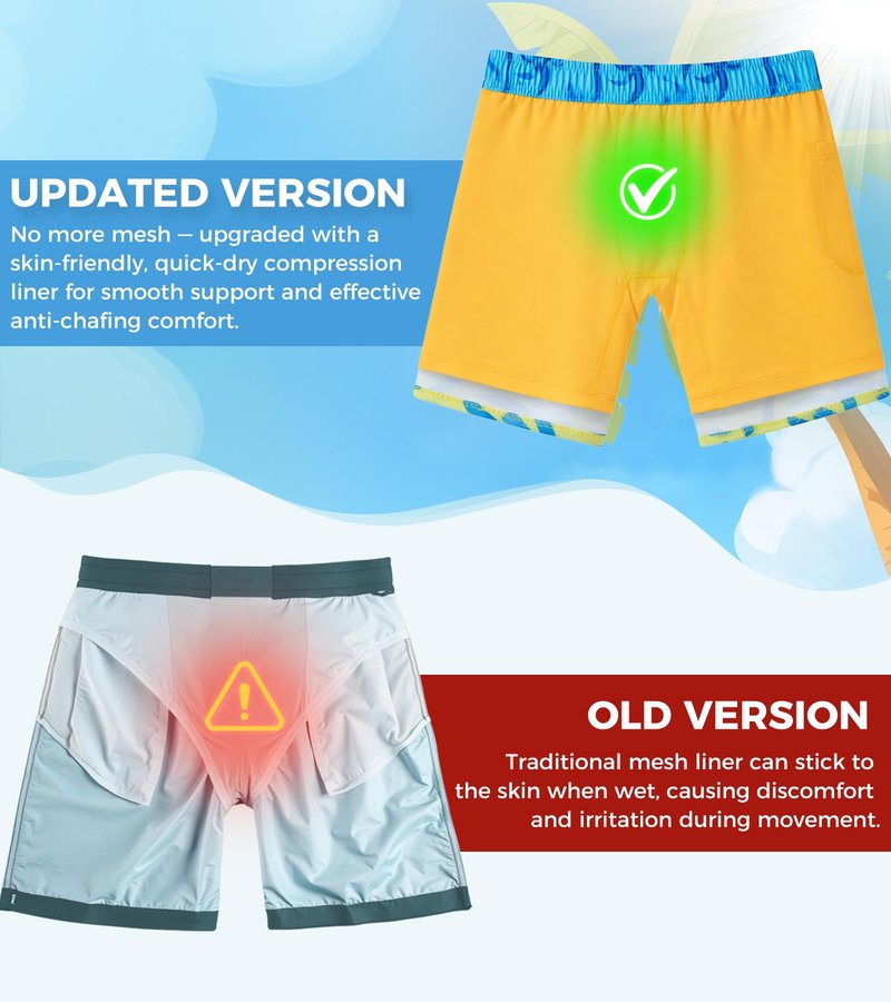 Coespewix Swim Trunks