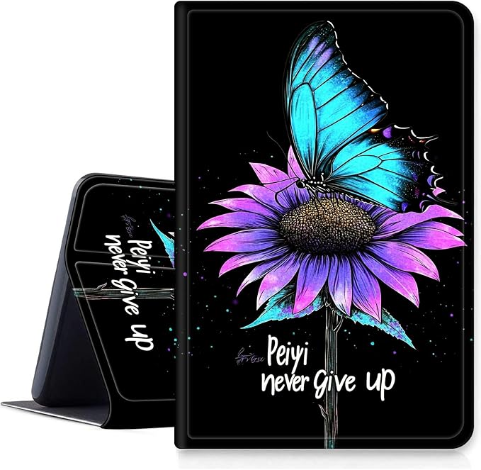 Case for Amazon Fire 7 Tablet 2019/2017 Release 9th/7th Generation PU Leather Smart Protective Cover with Auto Sleep/Wake for Fire 7 2019Beautiful Sunset