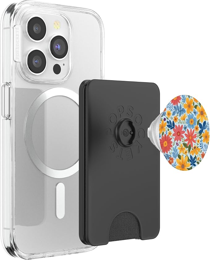 Cute Garden Flower Yellow Floral PopSockets Adhesive PopGrip