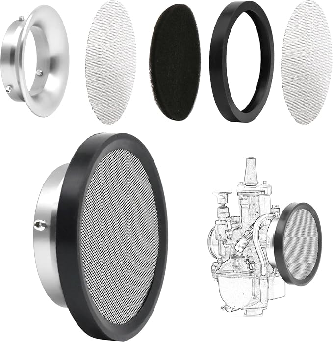 Carburetor Carb Velocity Stack Air Filter Cleaner Modified Trumpet Aluminum