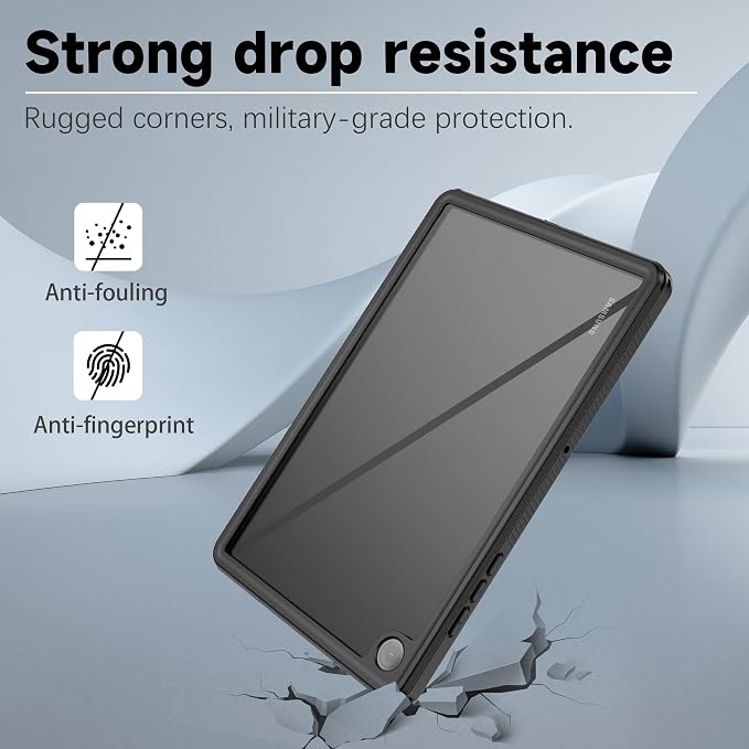 Waterproof Case for Samsung Galaxy Tab A9 Plus 11 Inch 5G 2023 CaseBuilt-in Screen Protector/Kickstand/Full-Body Shockproof Protective Cover for Tablet A9+ 11'' (SM-X210/X216/X218)