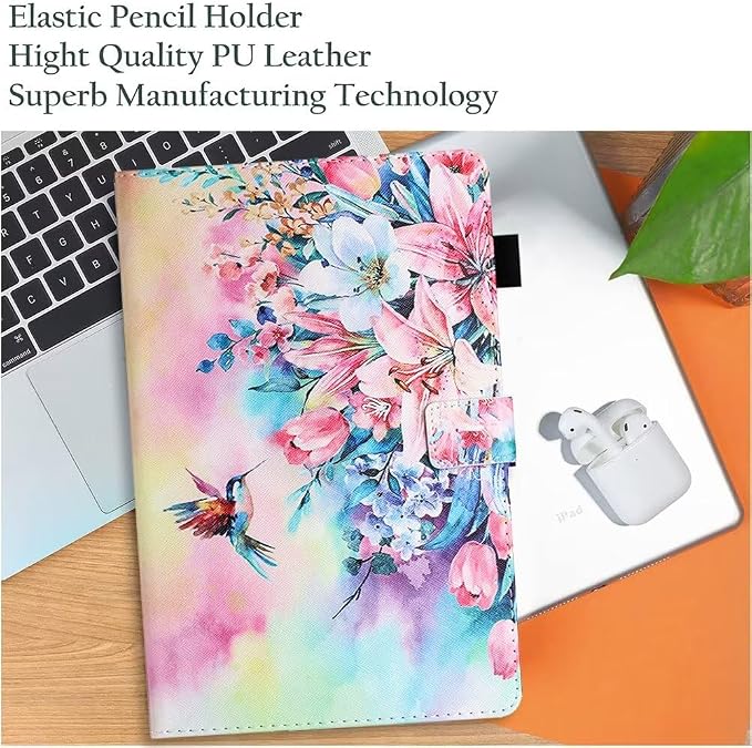 Fancity for Amazon Kindle Fire Max 11 Case 13th Generation 11 2023 Release | Soft PU &amp TPU Leather Protective Stand Cover Case for Fire Max 11 with Smart Auto Wake/Sleep Pencil Holder Beach