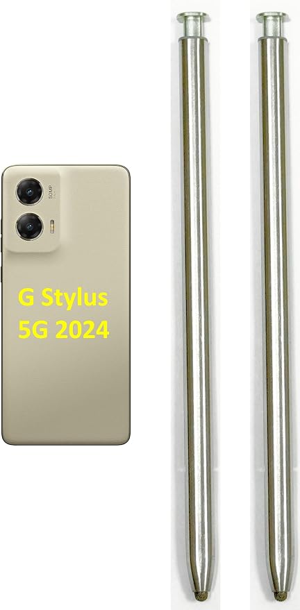 2PCS Stylus Pen for Moto G Stylus 5G 2024 Touch Screen Pen Replacement for Motorola 2024 5G All Version Touch Parts Stylus S Pen (Caramel Latte)