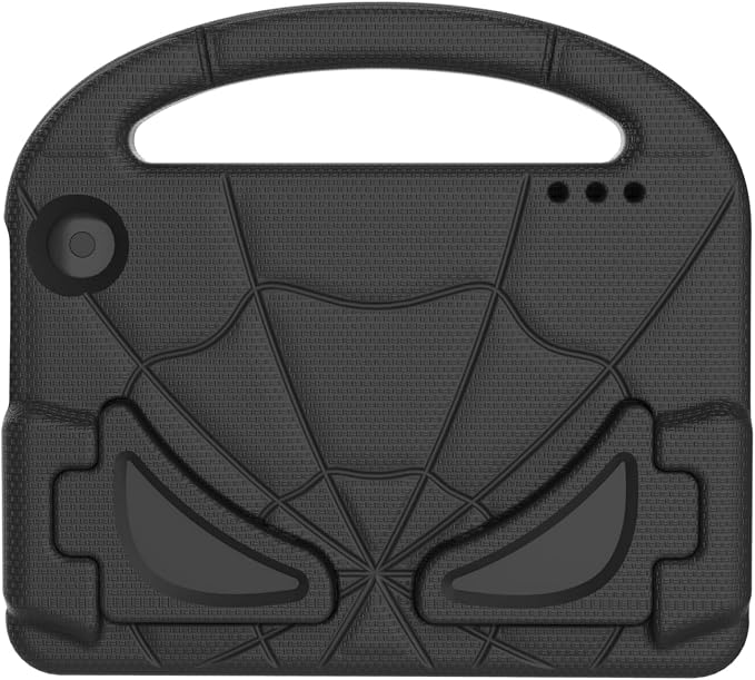 Kids Case for New Tab 7-inch 2024 Lightweight Shockproof Kid-Proof Cover with Stand Cover - Black