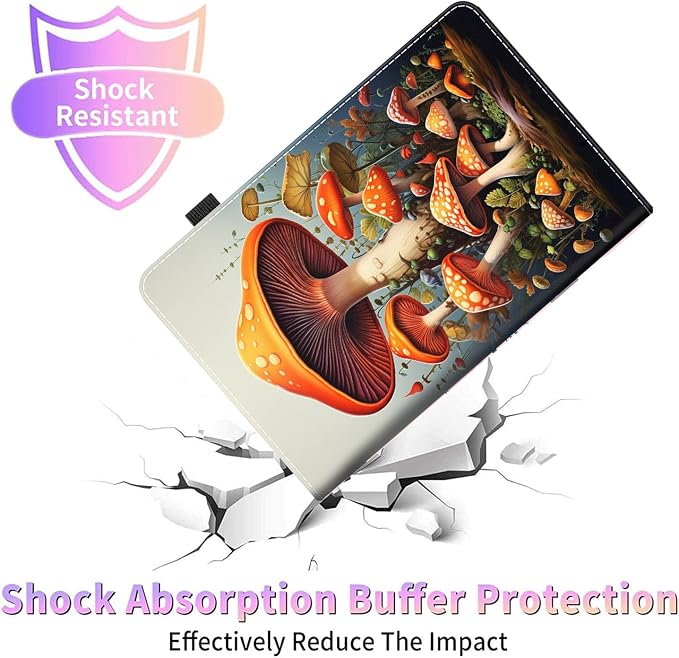 Case Fits All-New Amazon Kindle Fire HD 10 &amp 10 Plus Tablet (13th/11th Generation 2023/2021 Release) 10.1 Durable Shockproof Protective Cover with Auto Wake/Sleep，Black Woman Queen Afro Design