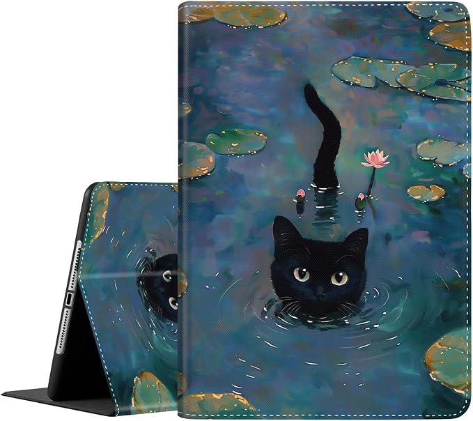 Case for New iPad (A16) 11th Generation 11 Inch 2025for iPad 10th Generation 2022 10.9 Inch Multi-Angle Stand Smart Cover Shockproof with Auto Wake/Sleep ，Starry Sky