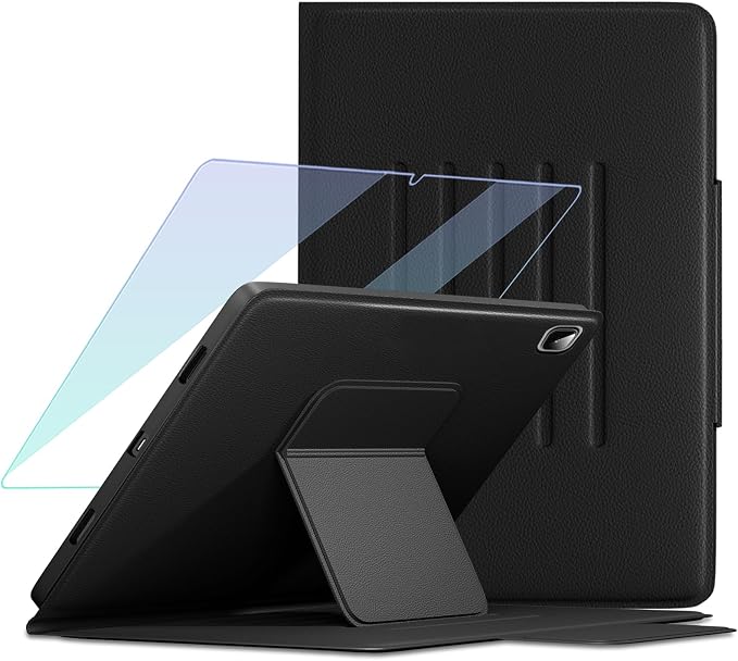 Case for Samsung Galaxy Tab A7 10.4-Inch 2020 with Screen Protector Ultra Slim Multi-Angles Viewing Stand Back Cover Shockproof Premium PU Leather Protective Case