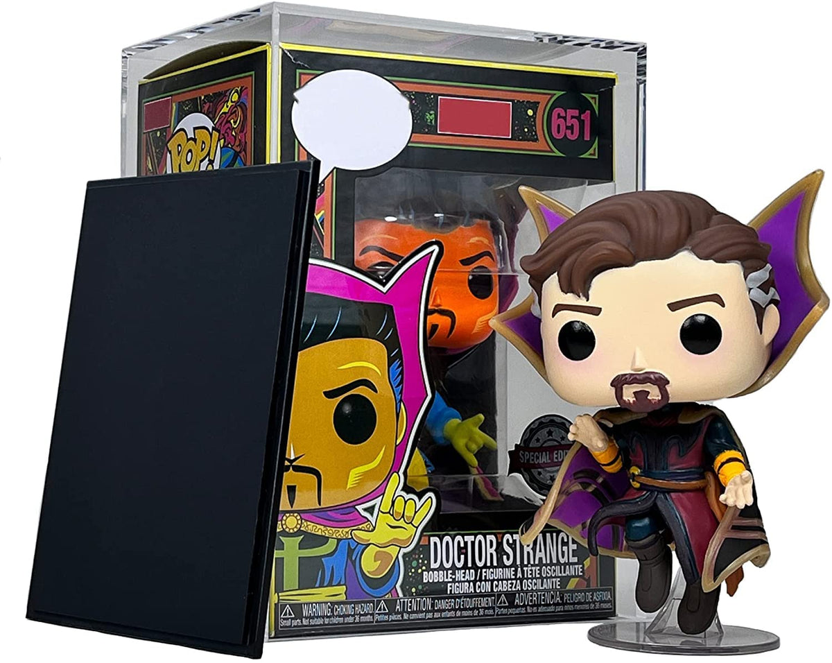 SVENJBB Acrylic Display Case, Acrylic Protector Compatible with Funko POP! 4 Inch Vinyl Figures, Full Assembly Clear Box for Collectibles and Figures, 5x3.93x6.7 Inch