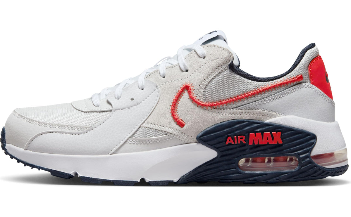 Nike Air Max Excee, Men's Sneaker, Photon Dust Track Red Dark Obsidian, 13 US