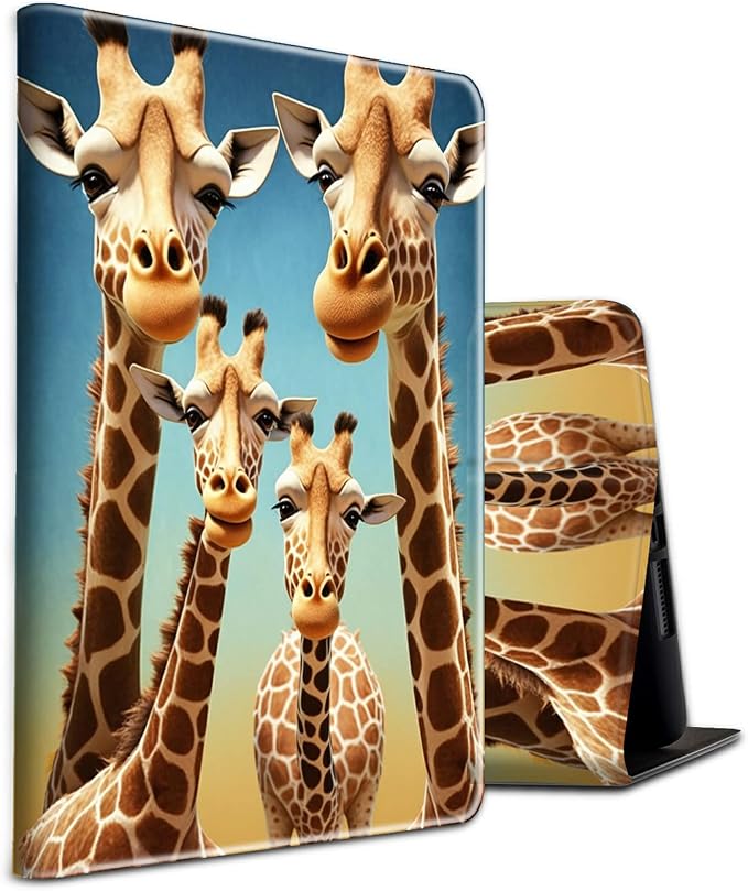 for 10.1 Amazon Fire HD 10 Tablet (13th Generation 2023 Release)PU Leather Multi-Angle Anti Slide Stand Cases with Auto Wake/SleepAnimals Dog Paws Galaxy