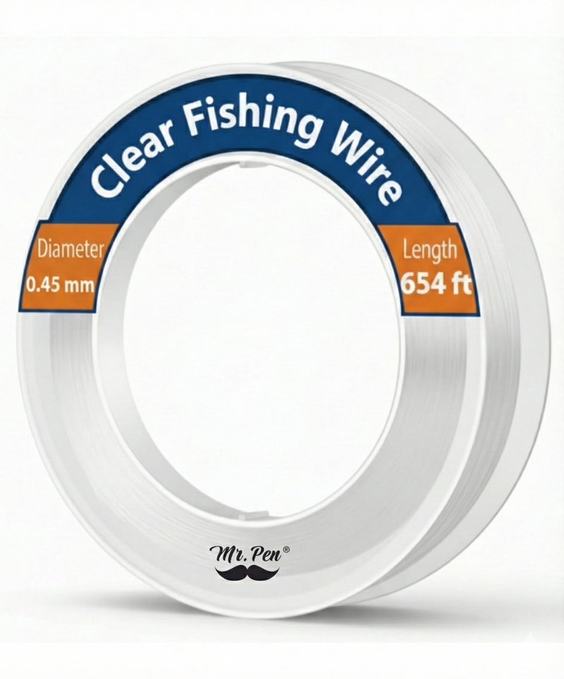 Mr. Pen- Fishing Line Clear, 218 Yard, 1 Pack, Nylon String