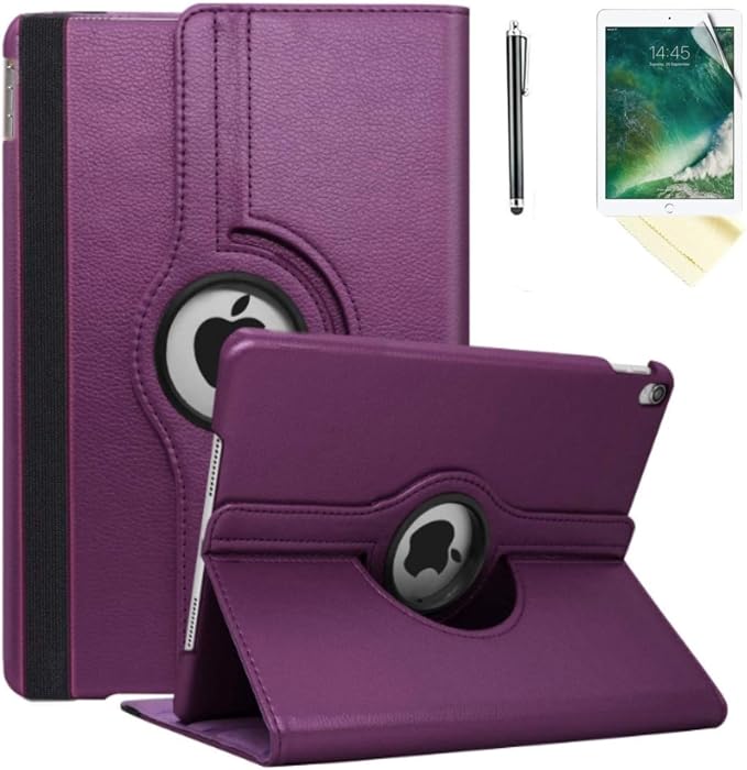 Case for iPad Air 1st Generation Models A1474 A1475A1476 360 Rotating Stand with Wake Up/Sleep Function Also for iPad 6th 5th Air2nd Generation 9.7 inch case (Art Flower)