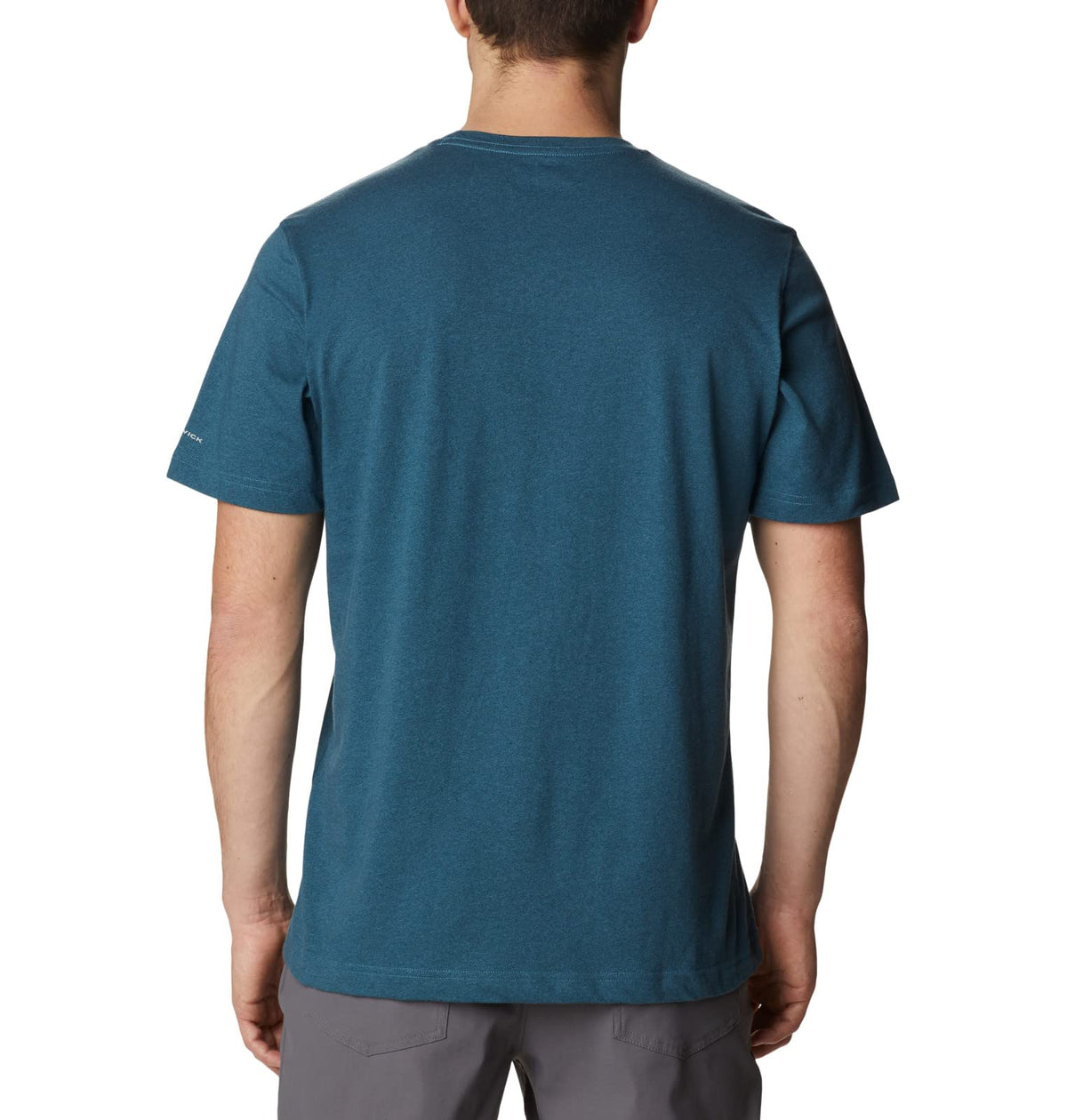 Columbia Men's Thistletown Hills Short Sleeve, Night Wave Heather, Medium