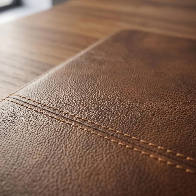 Leather Case for iPad A16 11th 11 2025 and iPad 10th 10.9 2022 | Genuine Full Grain Leather Folio CoverSmart Protective ShellShockproof &amp Drop-ProofAuto Wake/Sleep.Dark Brown