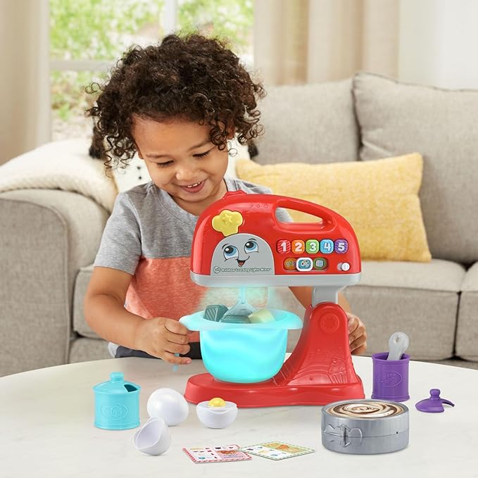 LeapFrog Rainbow Learning Lights Mixer, Red