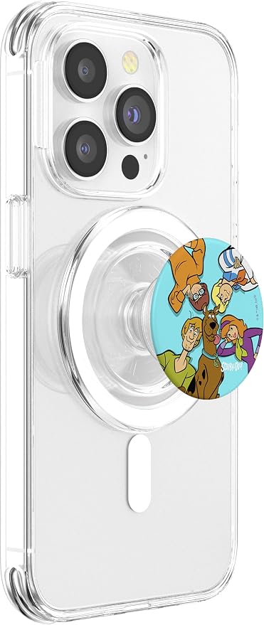 Scooby-Doo Classic Mystery Inc Gang Circle Group Shot PopSockets Adhesive PopGrip