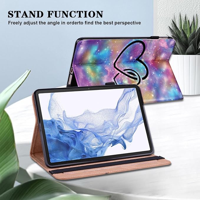 Case for Amazon Fire HD 10 and 10 Plus Tablet (13th/11th Generation 2023/2021 Release)PU Leather Slim Fit Folding Stand Cover - Brown Owl