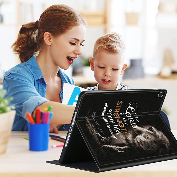 Compatible for ipad 9th Generation CaseDesign for 8th 7th Generation ipad case 10.2Present for Father Mother Daught Son FriendsAngryDo Not Touch My Pad