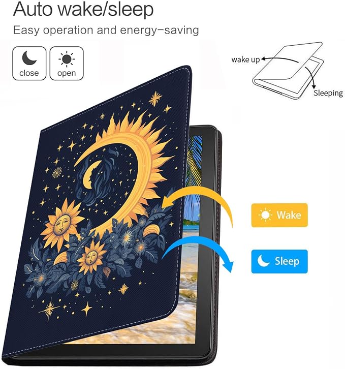 Case for iPad (A16) 11th Generation 11 Inch 2025 iPad 10th Generation 10.9 Inch 2022 Protective Leather Case Adjustable Stand Auto Wake/Sleep Smart Case - African American Girl